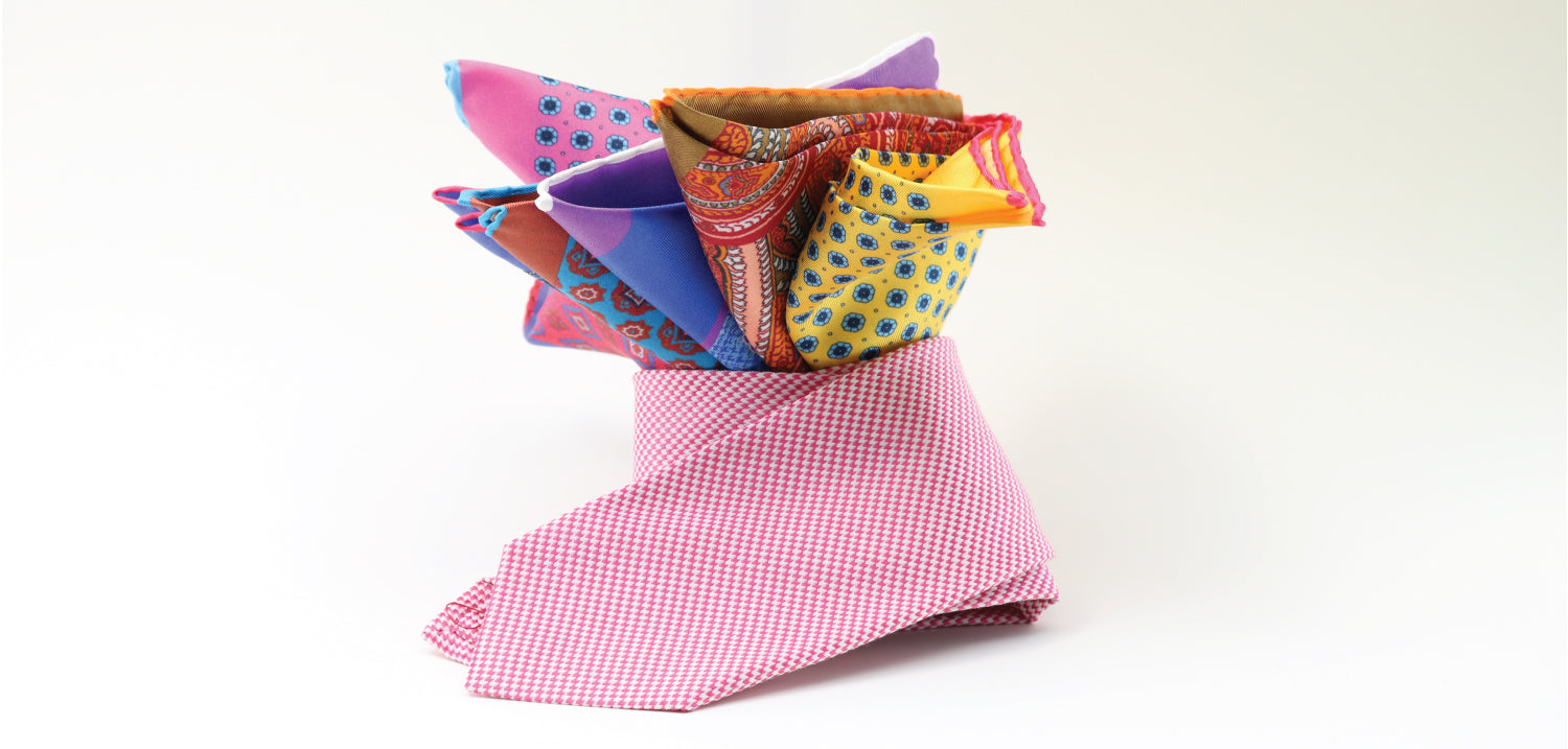 Bouquet of pocketsquares