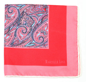 MARCELLE LOVE Pocket square