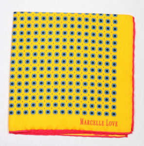 MARCELLE LOVE Pocket square