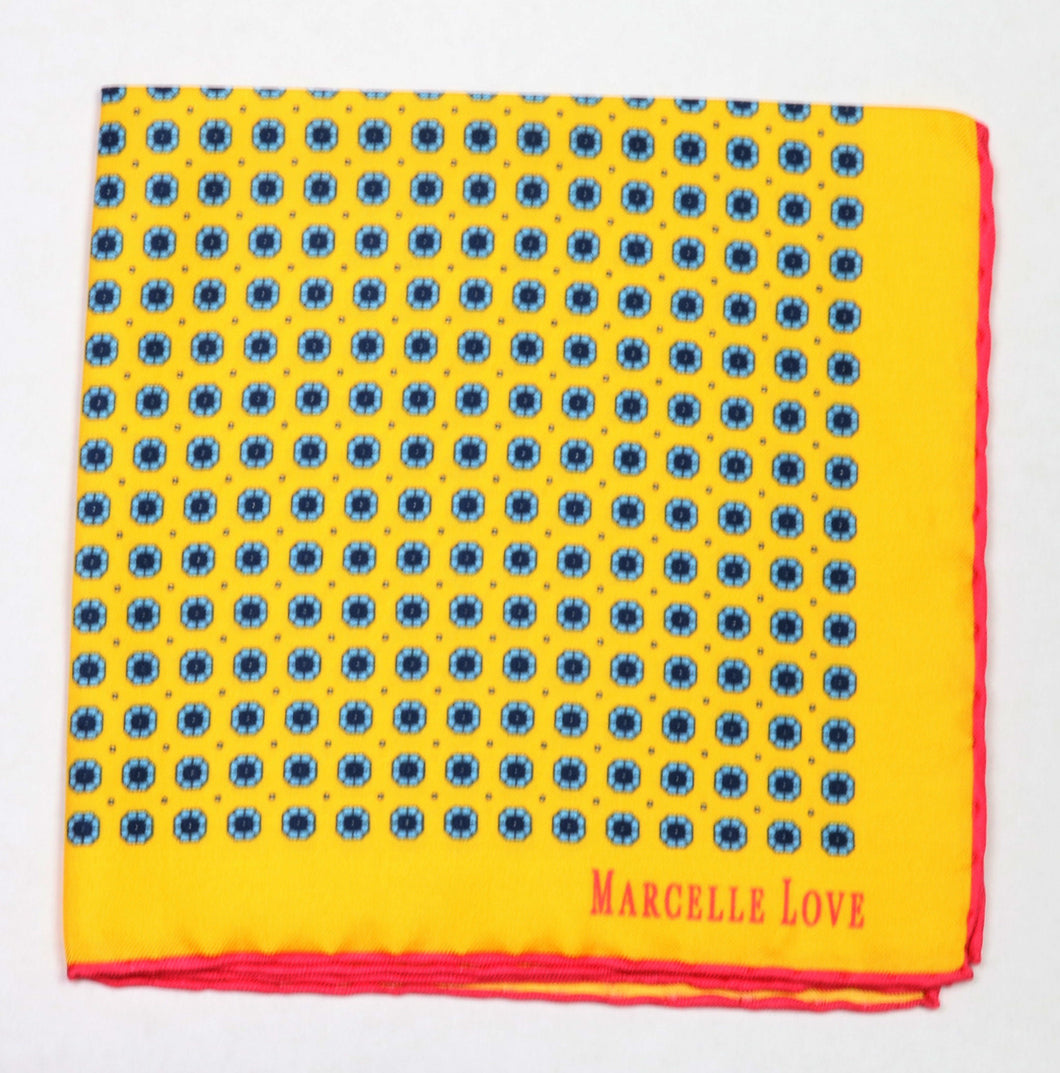 MARCELLE LOVE Pocket square